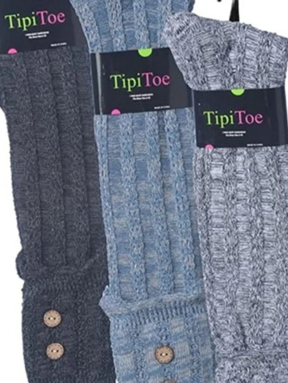 Tipi Toe Boot Socks cozy knit